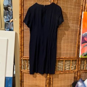Danny & Nicole vintage navy sheath dress